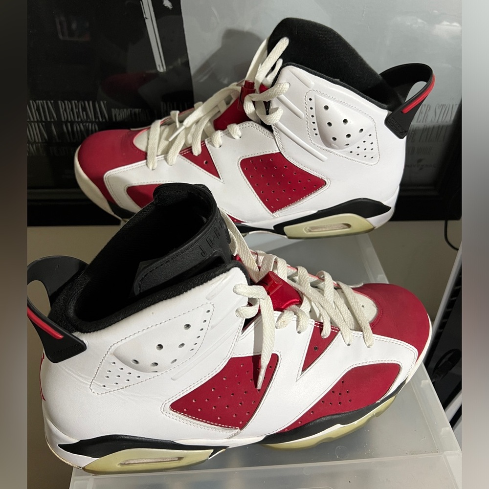 Jordan 6 Retro Carmine Men’s Size 12